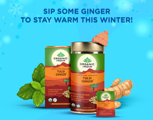 Sip some ginger to stay warm this winter!