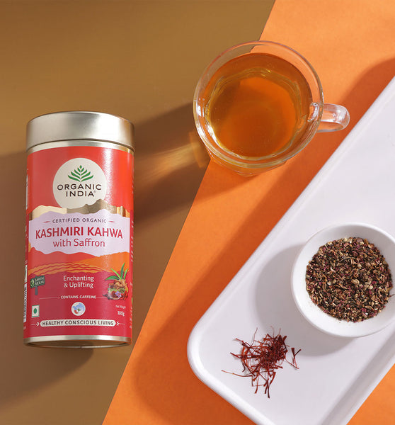 Kashmiri Kahwa with Saffron 100 gm Tin