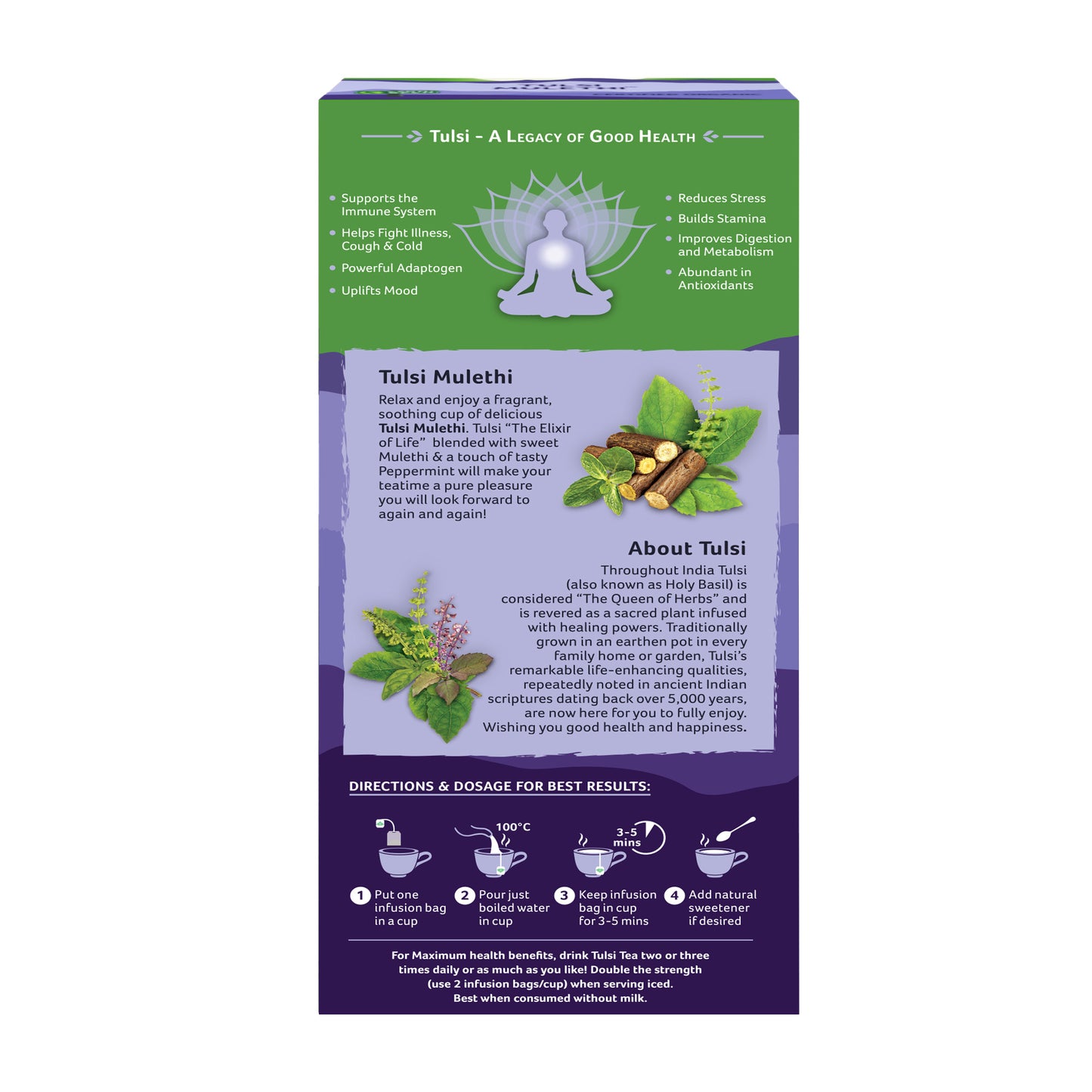 Tulsi Original & Tulsi Mulethi Combo