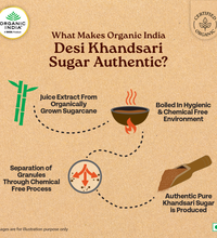 Desi Khandsari Sugar (Unrefined Brown Sugar) 500 g