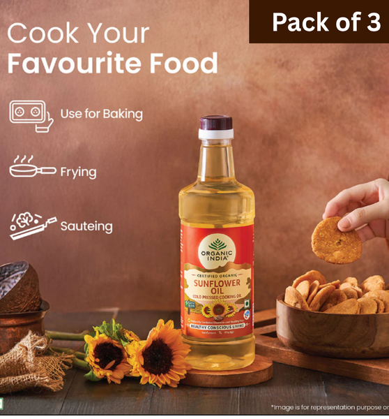 Sunflower Oil Pack of 3