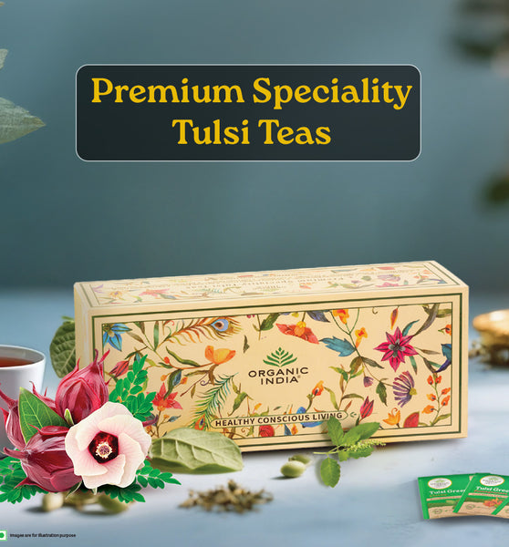 Premium Speciality Tulsi Teas 60 Tea Bag