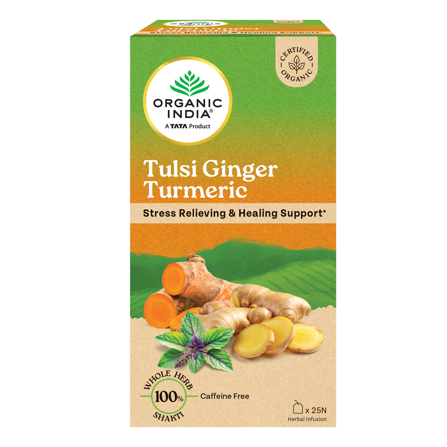 Tulsi Ginger Turmeric