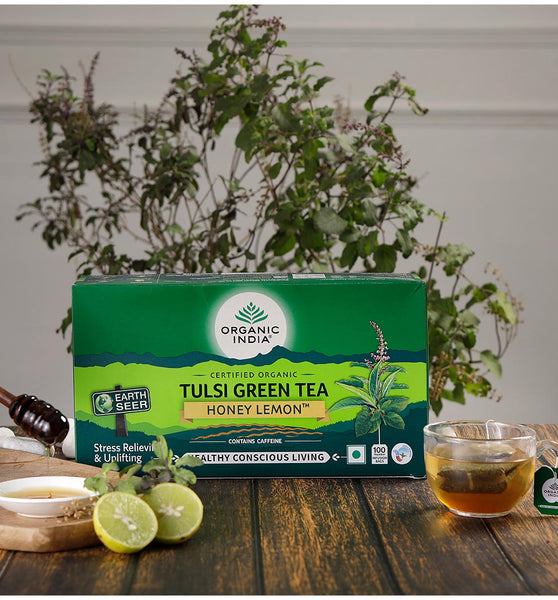 honey lemon organic green tea