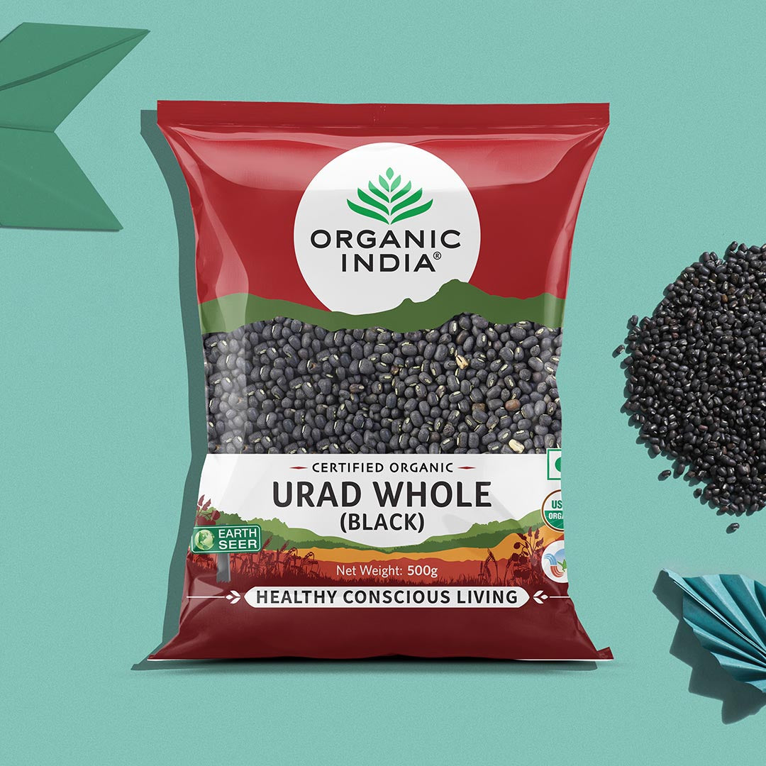 Organic Urad Whole Black dal
