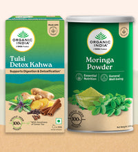 Combo Tulsi Detox Kahwa + Moringa Powder