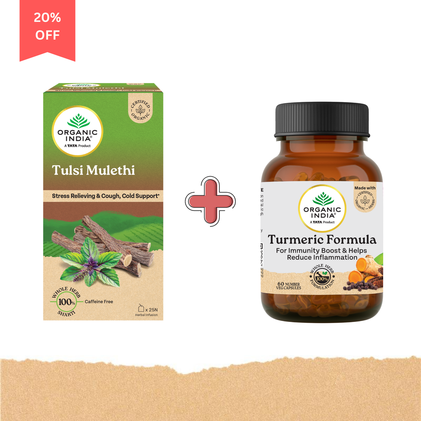 Turmeric Formula Capsule & Tulsi Mulethi
