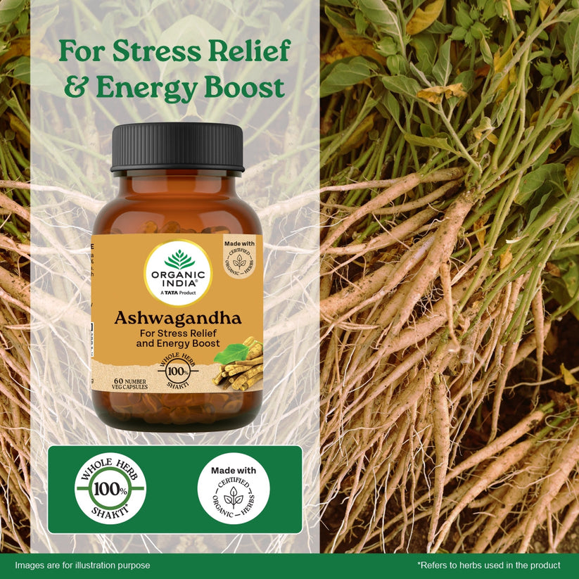 Ashwagandha Capsules – Organic India