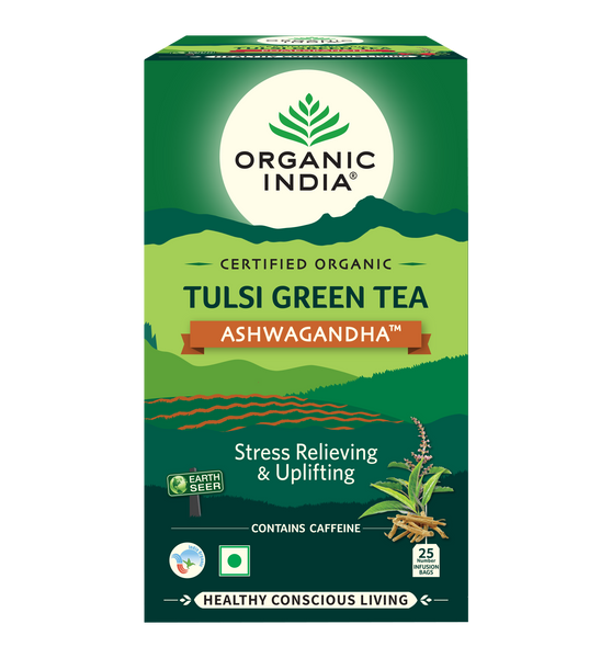 Tulsi Green Tea Ashwagandha 25 IB LQ