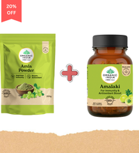 Amalaki Capsules + Organic Amla Powder Combo