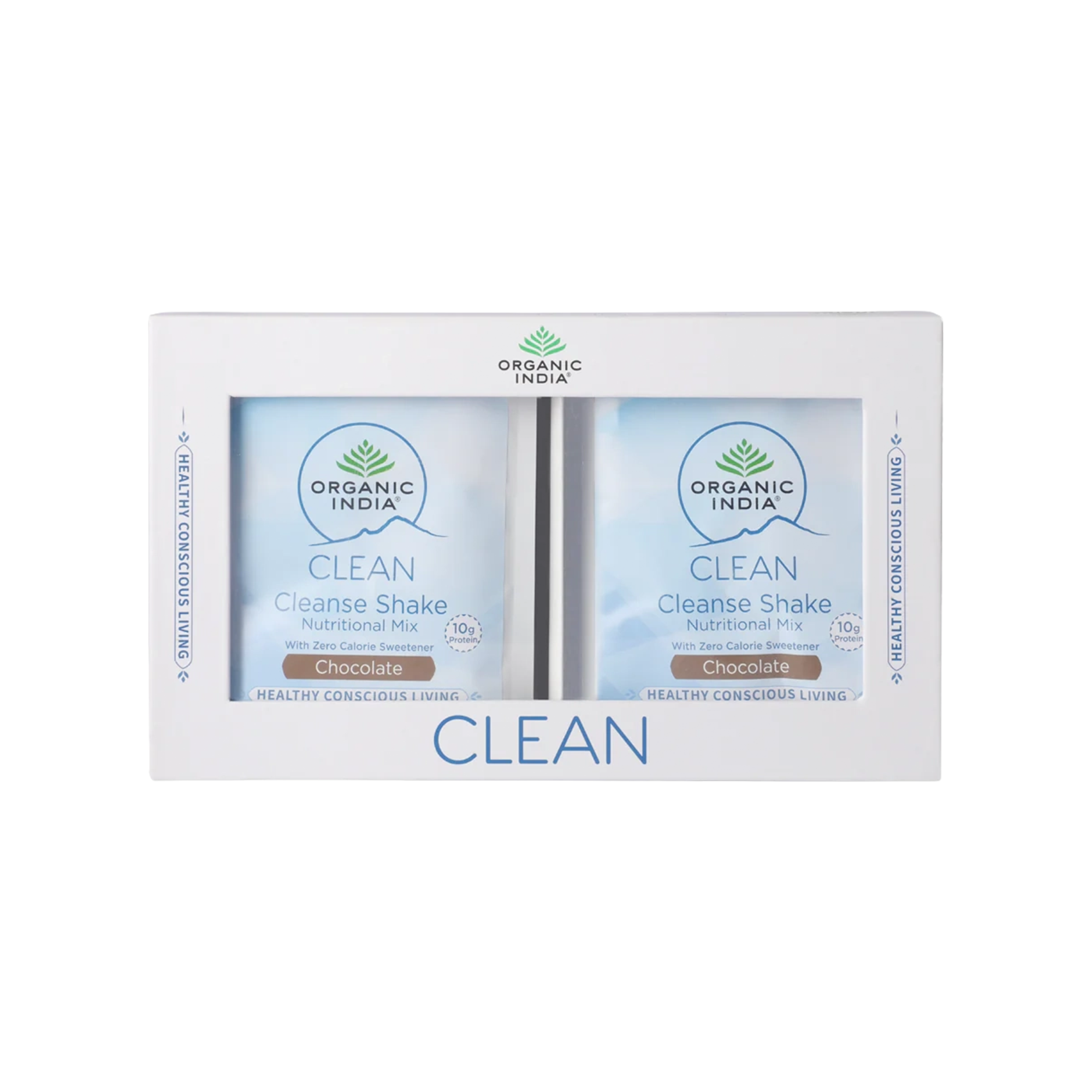 Clean Cleanse Shake Nutritional Mix (Chocolate Flavour) – Organic India