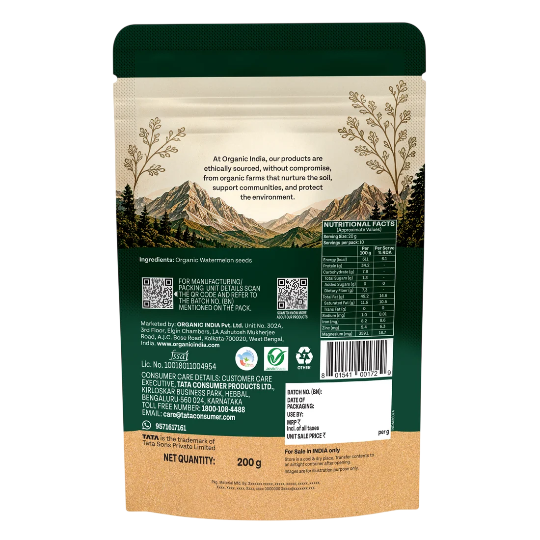 Organic Watermelon Seeds