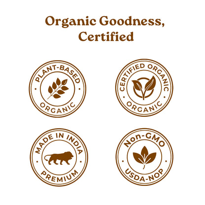 Organic India Brahmi Capsules Product Certifications