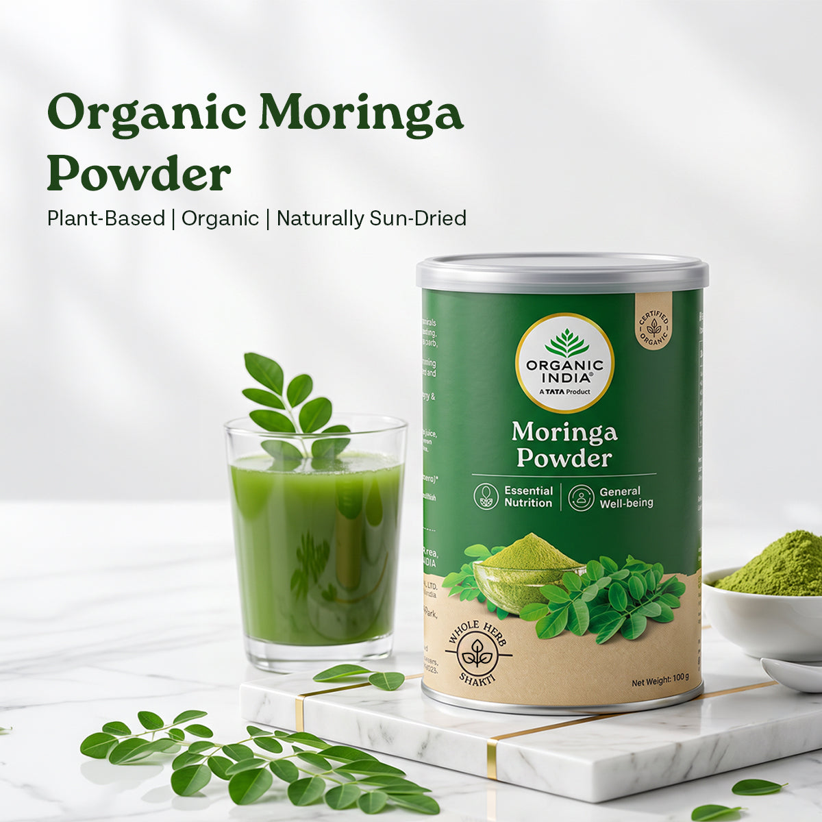 Organic Moringa Powder - A TATA Product