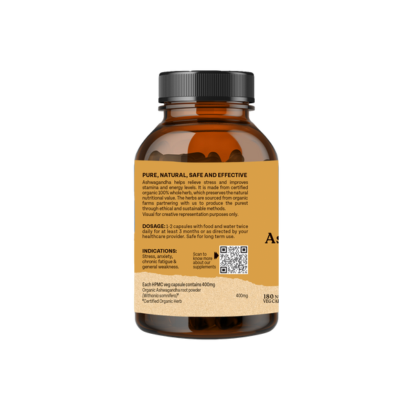 Ashwagandha Capsules – Organic India