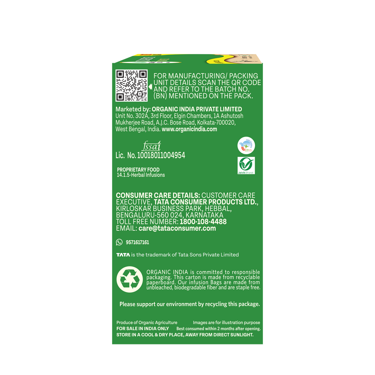 Tulsi Green Tea Favourites with Free MUG