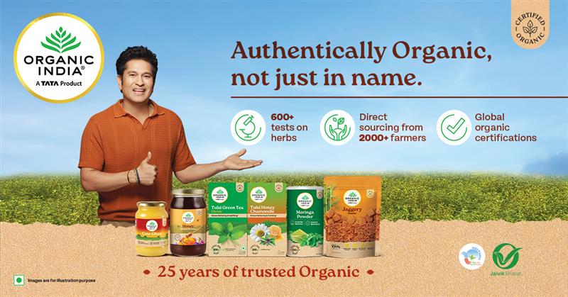 Organic India: a photo from its own site