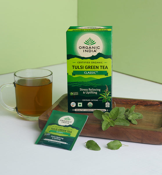 Tulsi Green Tea benefits