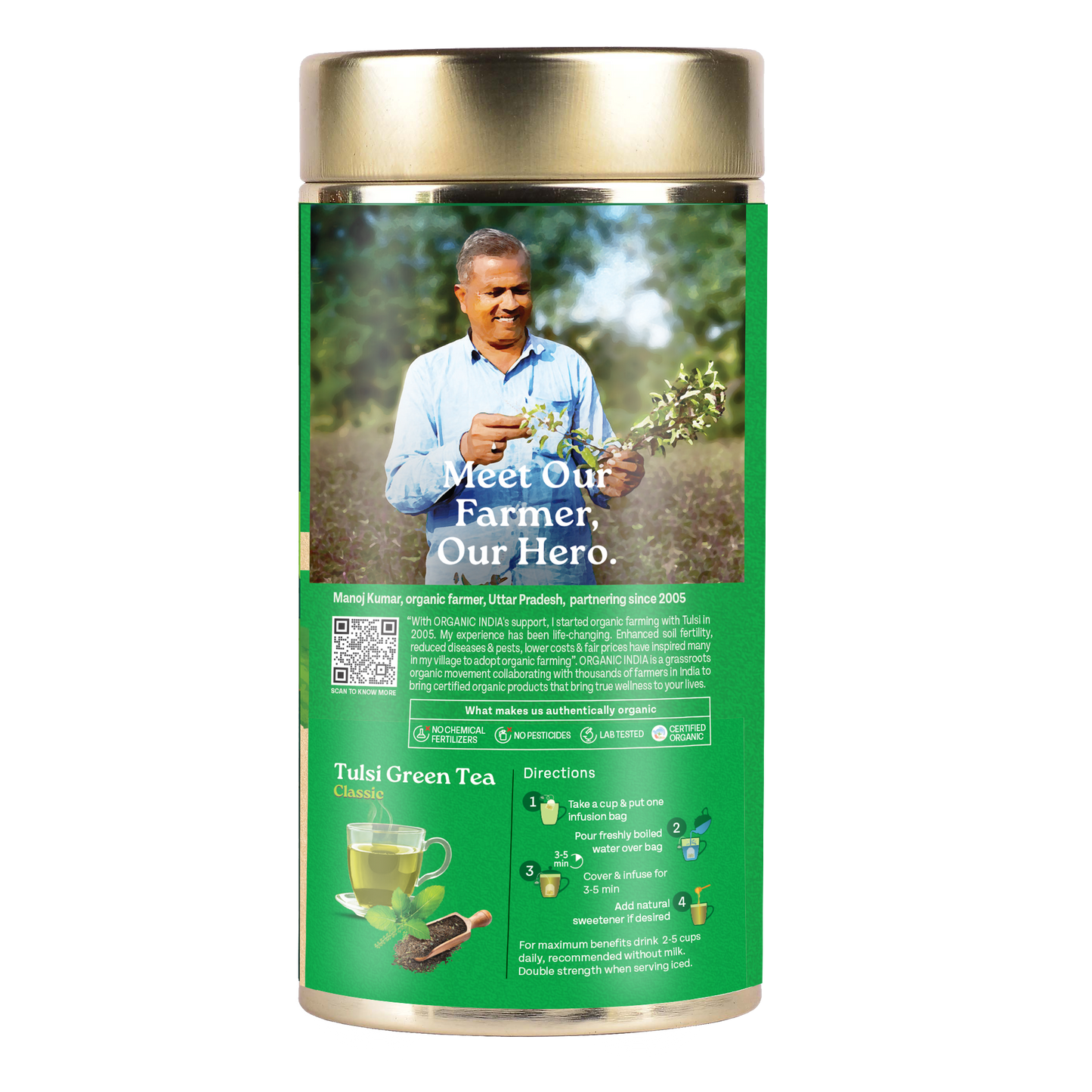 Tulsi Green Tea Classic