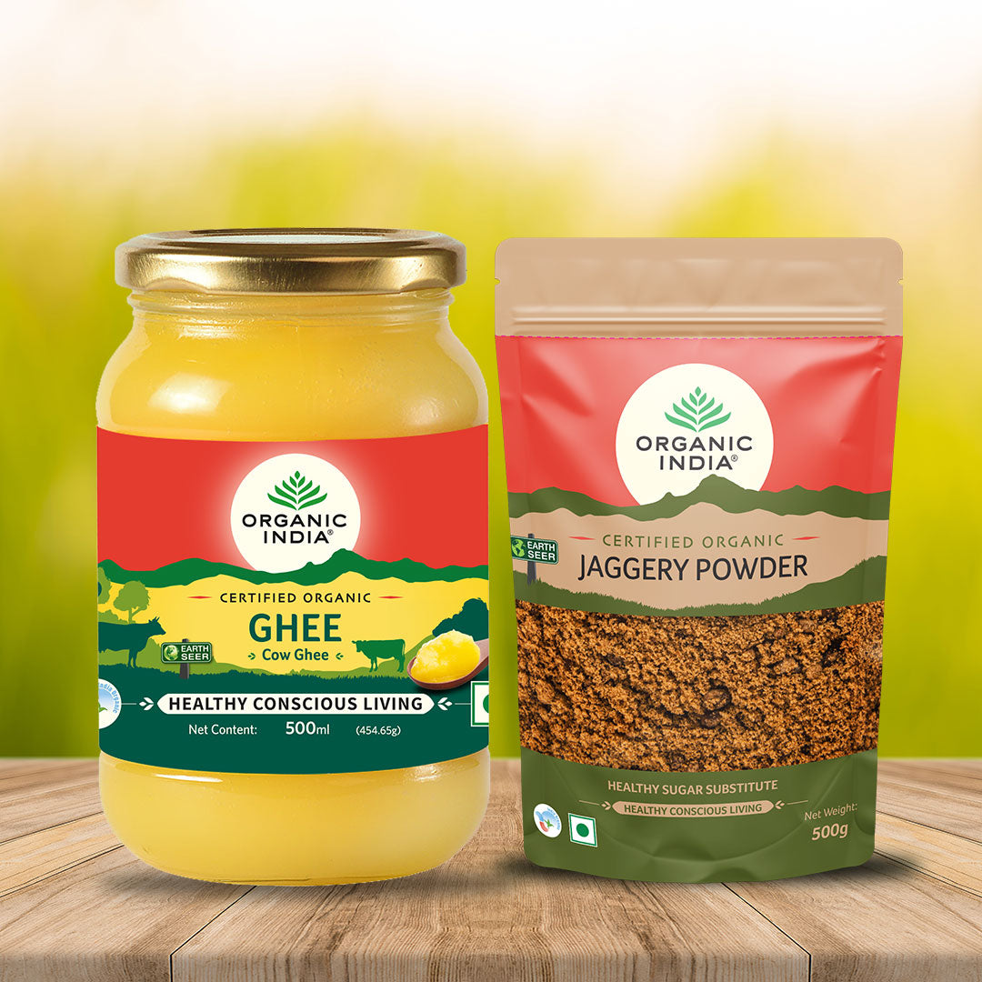 Cow Ghee & Jaggery Combo