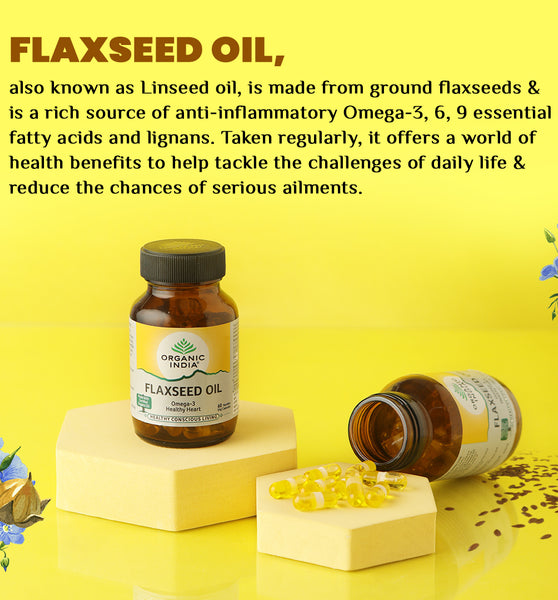Flaxseed Oil for Healthy Heart