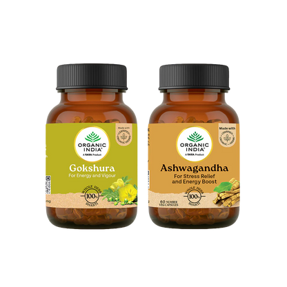 Gokshura + Ashawagandha Capsules Combo