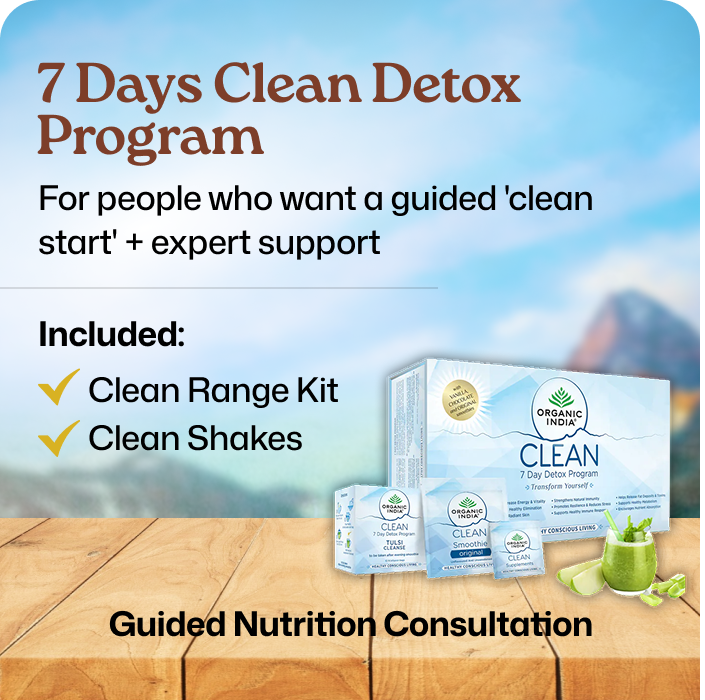 Clean 7 Shop By Goal – Organic India