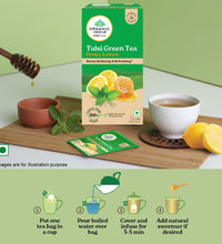 Tulsi Green Tea Honey Lemon