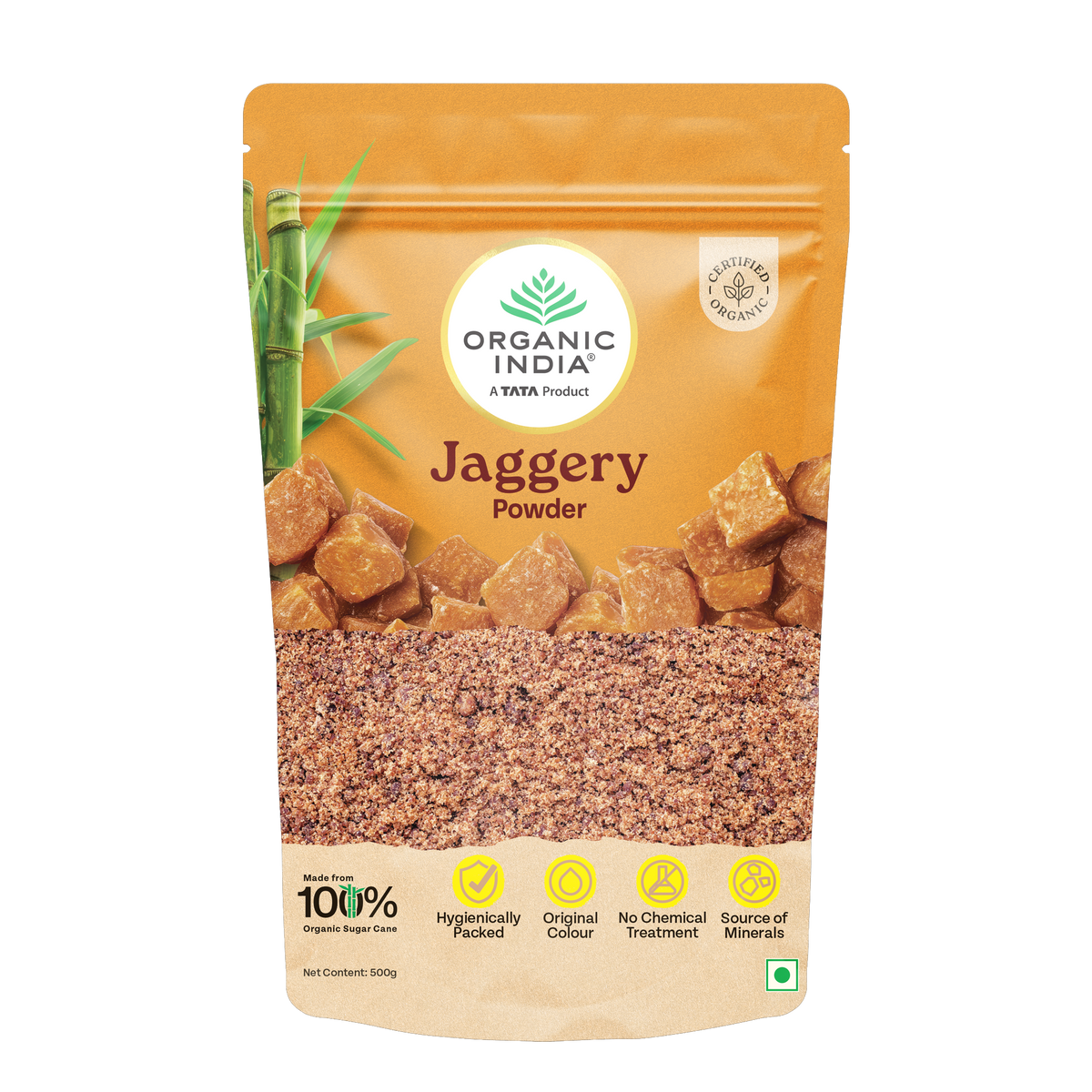 Certified Organic Jaggery Powder is pesticide free – Organic India