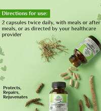 thumbnail image 2 of Organic India Liver Kidney Support – 180 Veg Capsules, Gut Health Supplement 2 of 5