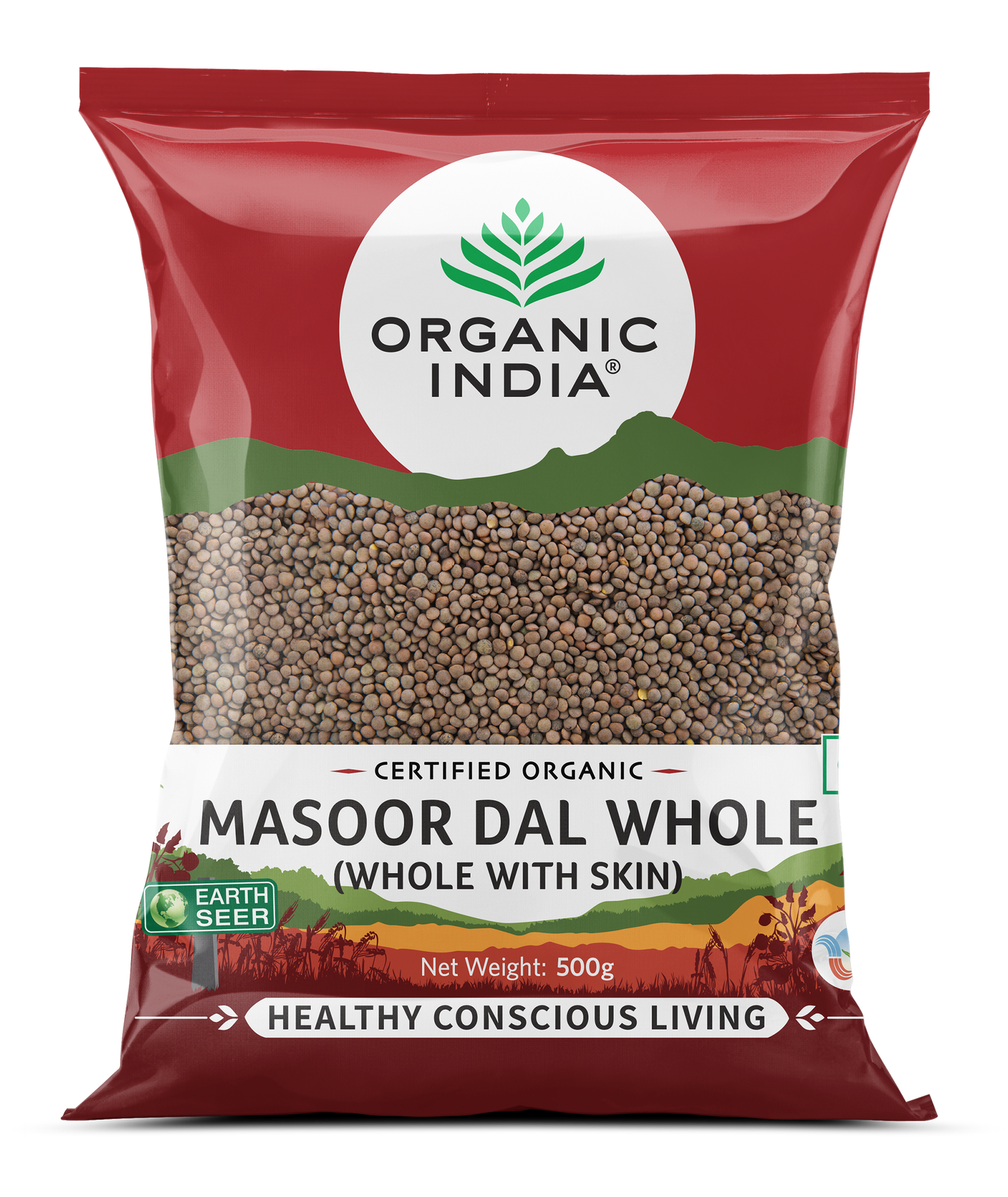 Masoor Dal Whole (With Skin)