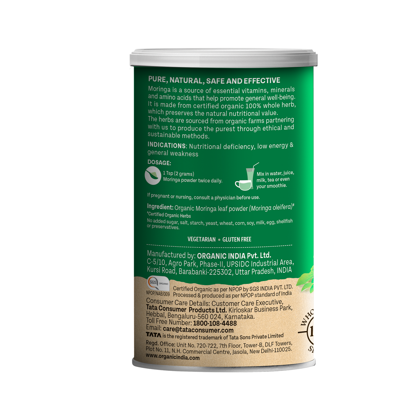 Organic Moringa Powder