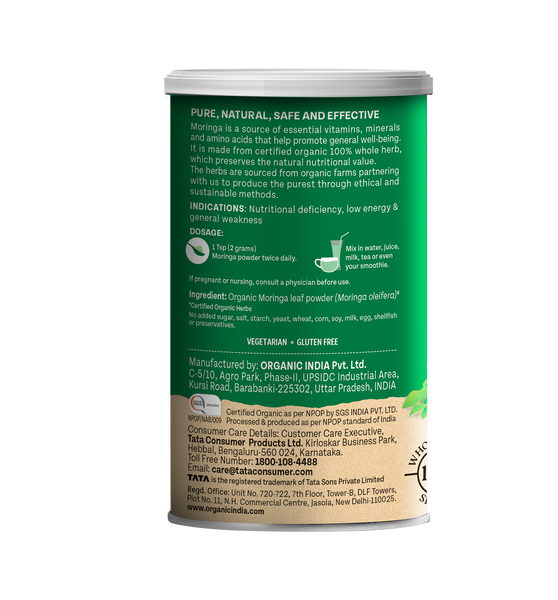 Organic Moringa Powder