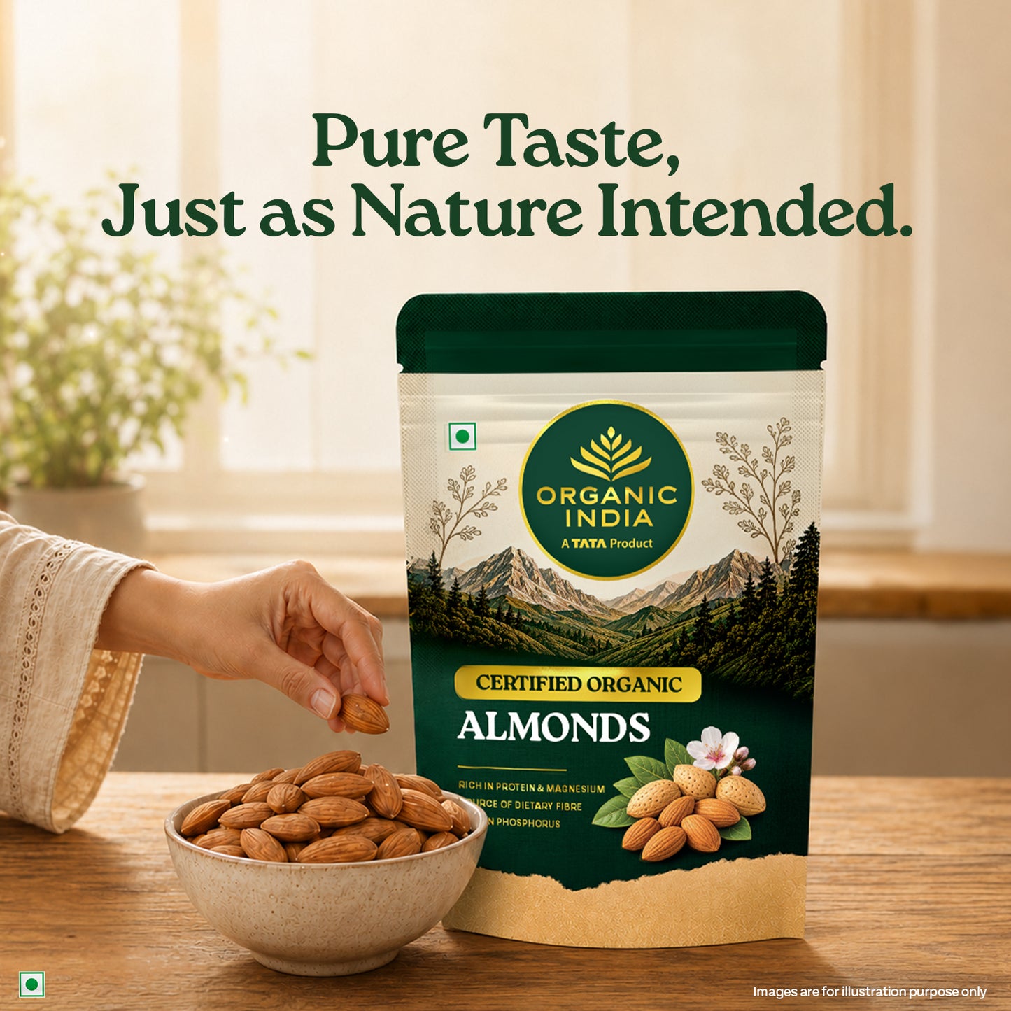 Organic Almonds