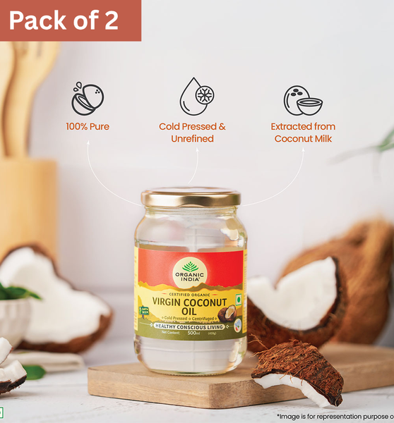 Coconut Oil Virgin Pack of 2
