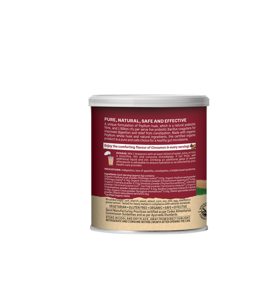 Sat Isabgol Pre & Probiotic Fibre Powder Cinnamon