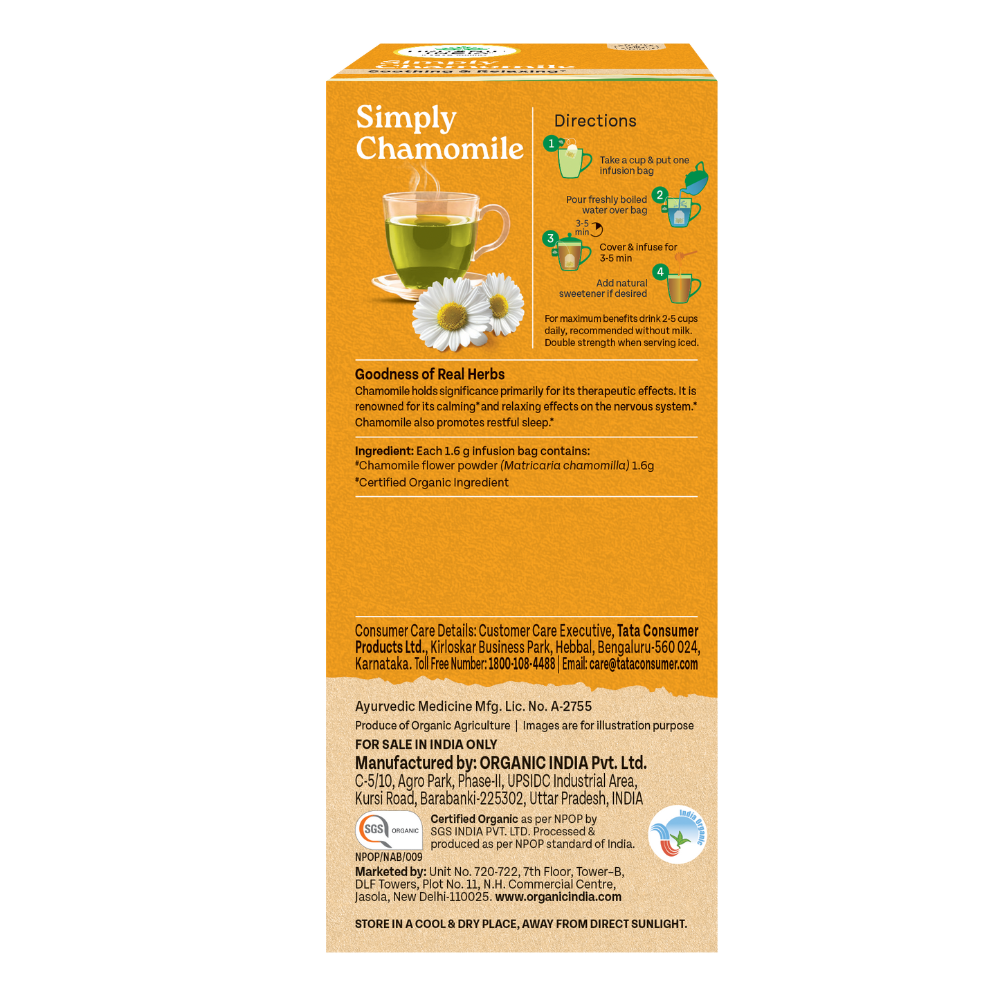 Simply Chamomile Tea