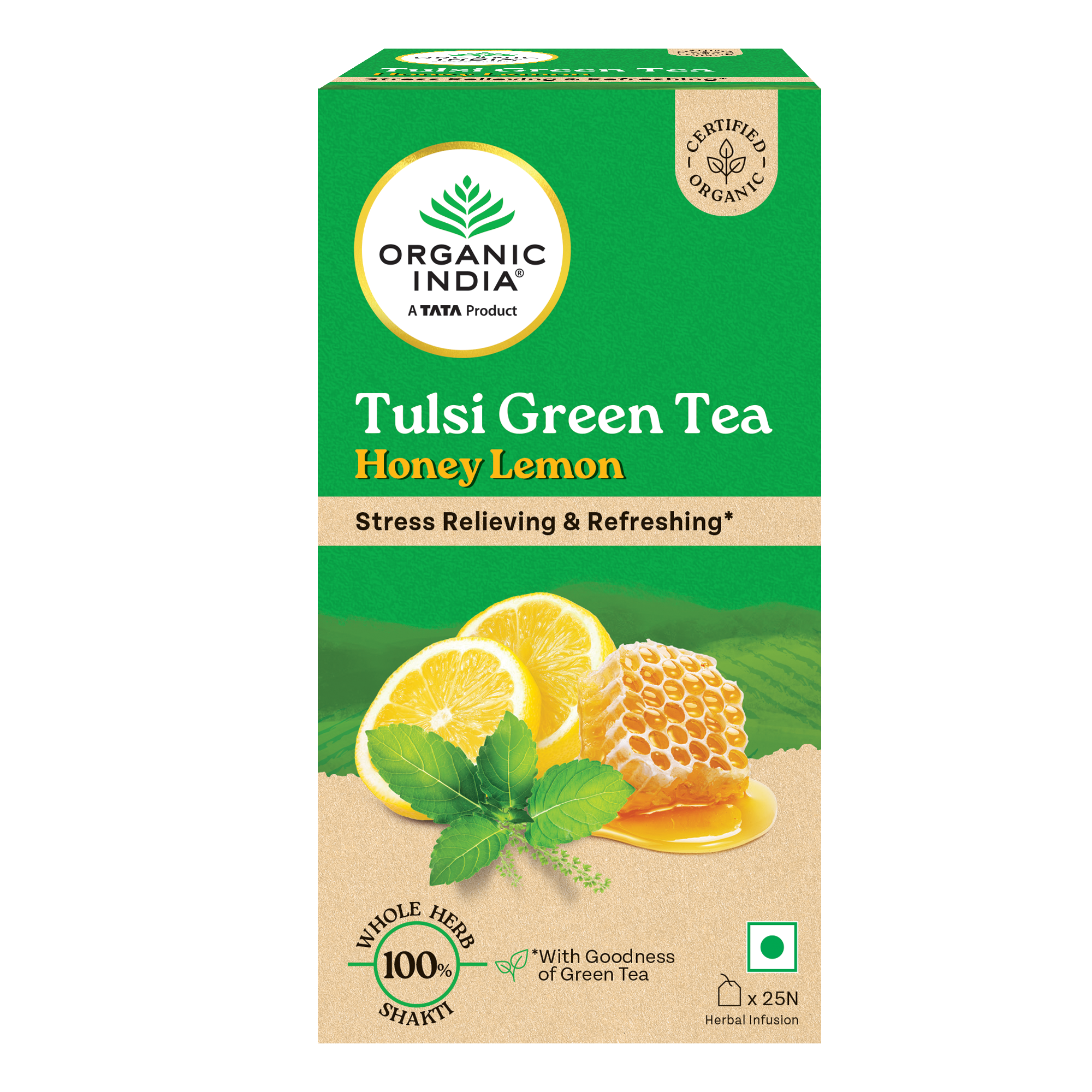 Tulsi Green Tea Honey Lemon