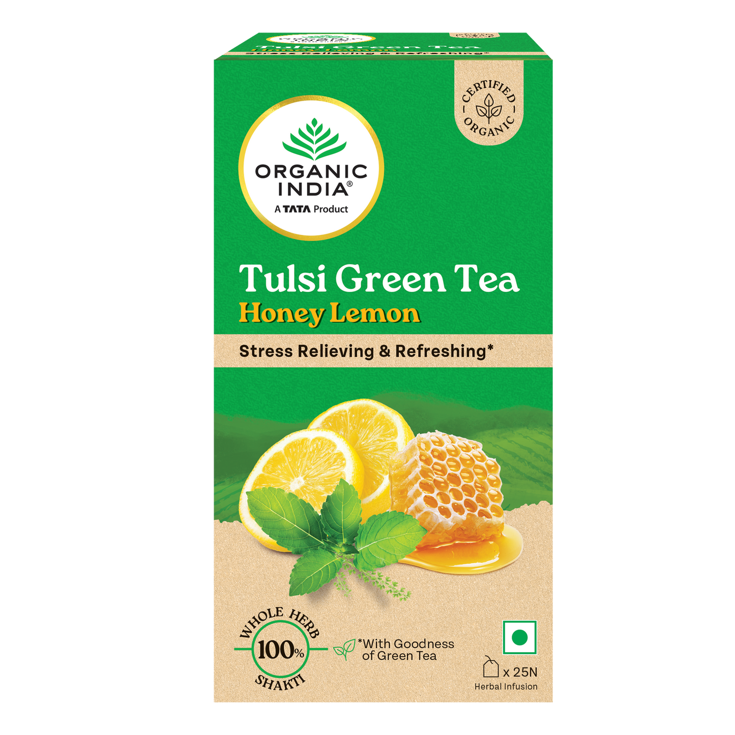 Tulsi Green Tea Honey Lemon