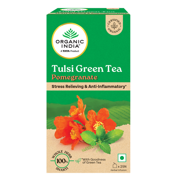Tulsi Green Tea Pomegranate