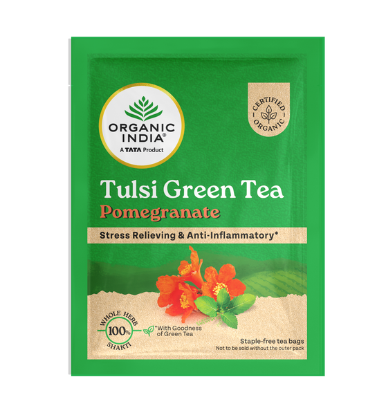 Tulsi Green Tea Pomegranate