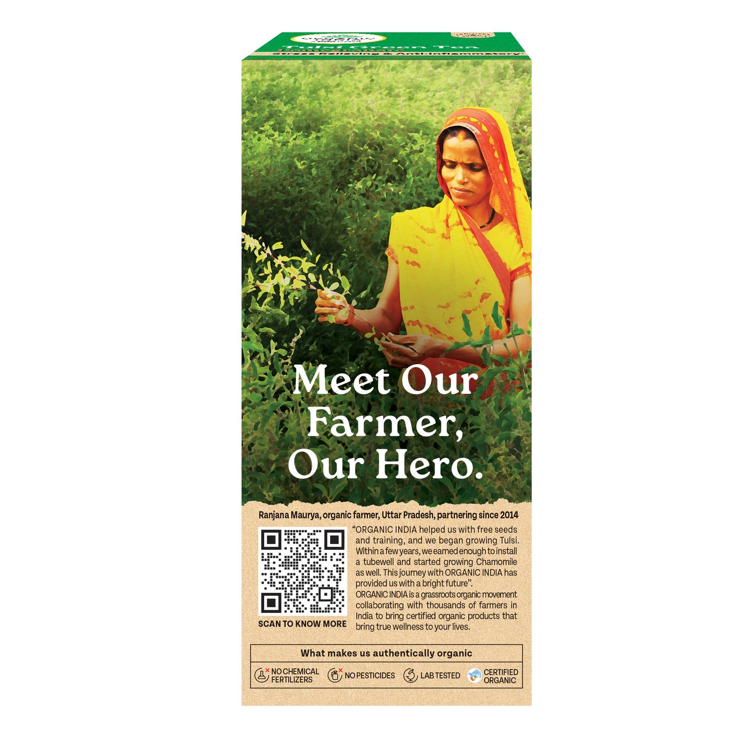 Tulsi Green Tea Pomegranate