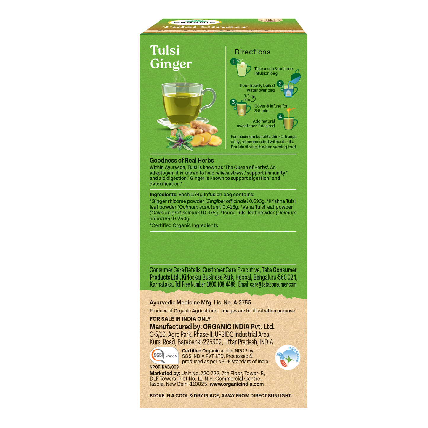 Tulsi Ginger