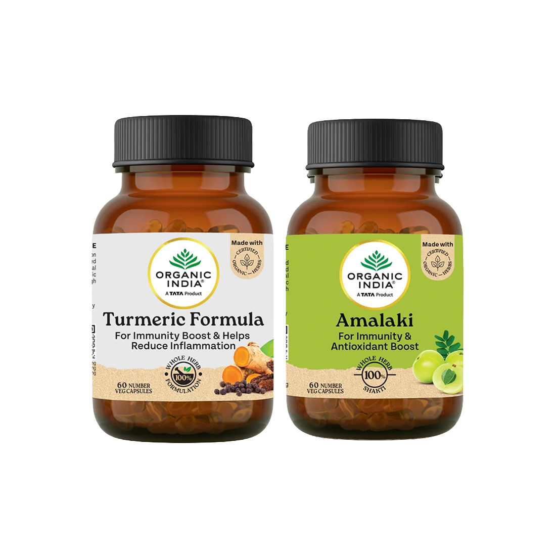 Turmeric Formula & Amalaki Capsules Combo