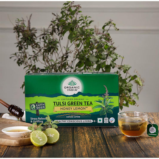 honey lemon organic green tea