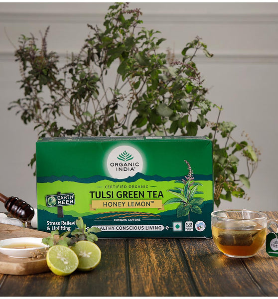 Tulsi Green Tea Honey Lemon 100 Teabags
