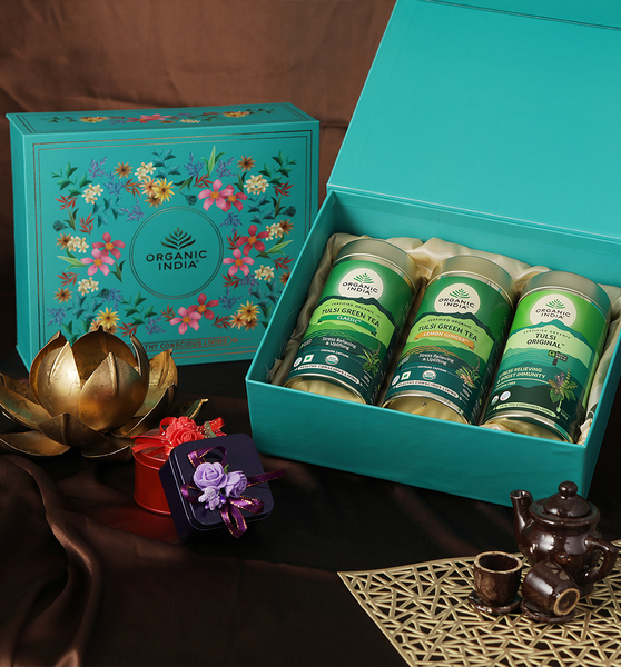 Exotic Brew Green Tea Gift Box Set