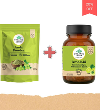 Amalaki Capsules + Organic Amla Powder Combo