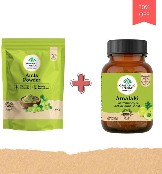 Amalaki Capsules + Organic Amla Powder Combo