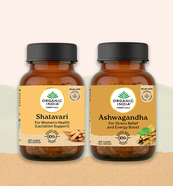 Combo Shatavri + Ashawagndha